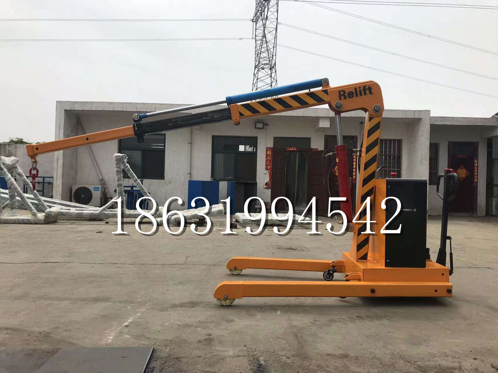 车城乡久征定做3吨三轮随车吊 农用园林绿化移树吊 平板工程用小吊机