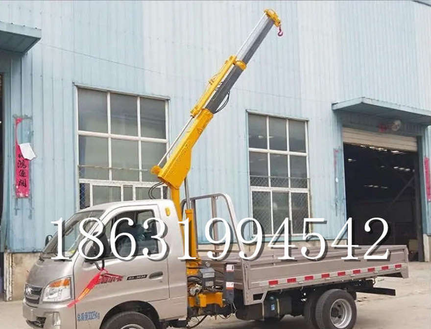 车城乡随车吊机移动全电动液压吊起重升降机小型车载小型随车吊机